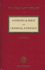 Andrews and Hirst on Criminal Evidence