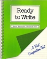 Ready to write First composition text