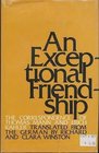 An Exceptional Friendship The Correspondence of Thomas Mann and Erich Kahler