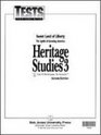 HERITAGE STUDIES FOR CHRISTIAN SCHOOLS 3 (STUDENT TESTS) 2ND ED. (P)