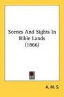Scenes And Sights In Bible Lands