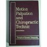 Motion Palpation and Chiropractic Technique Principles Dynamic Chiropractic