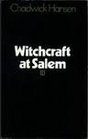 Witchcraft At Salem
