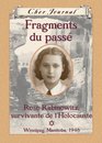 Cher Journal Fragments Du Pass Rose Rabinowitz Survivante de l'Holocauste  Winnipeg Manitoba 1948