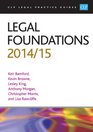 Legal Foundations 2014/2015