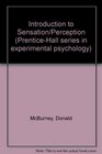 Introduction to Sensation/Perception