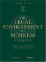 The Legal Environment of Business Text and Cases  Ethical Regulatory Global and ECommerce Issues