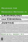 Readings for Research Methods in Criminology and Criminal Justice