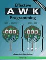 Effective AWK Programming