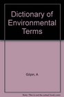 Dictionary of environmental terms