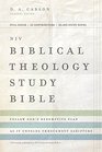 NIV, Biblical Theology Study Bible, Hardcover, Comfort Print: Follow God's Redemptive Plan as It Unfolds throughout Scripture