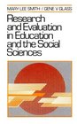 Research and Evaluation in Education and the Social Sciences