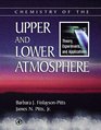 Chemistry of the Upper and Lower Atmosphere  Theory Experiments and Applications