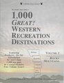 The Double Eagle Guide to 1000 Great Western Recreation Destinations Rocky Mountains  Montana Wyoming Colorado New Mexicio