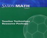 Saxon Math Course 1 Teacher Technology Pack Grade 6