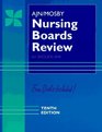 AJN/Mosby Nursing Boards Review for NCLEXRN Exam