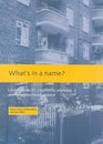 What's in a Name Local Agenda 21 Community Planning and Neighbourhood Renewal