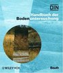 Handbuch Der Bodenuntersuchung Band