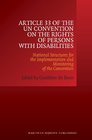 Article 33 of the UN Convention on the Rights of Persons with Disabilities National Structures for the Implementation and Monitoring of the Convention