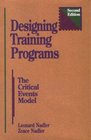 Designing Training Programs Second Edition The Critical Events Model