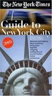 The New York Times Guide to New York City 2005