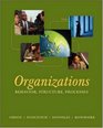 Organizations Behavior Structure Processes