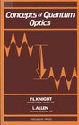 Concepts of Quantum Optics