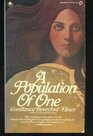 A population of one A novel