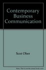 Contemporary Business Communication Fifth Instructor's Annotated Edition