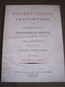 Jeffrey Schiff Double Vision Transactions of the American Philosophical Soceity