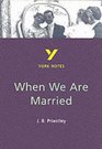 When We are Married JB Priestley