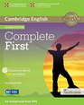 Complete First Student's Book with Answers with CDROM with Testbank