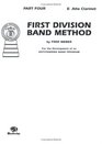 First Division Band Method Part 4 EFlat Alto Clarinet