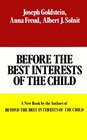 BEFORE THE BEST INTERESTS OF THE CHILD
