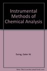 Instrumental Methods of Chemical Analysis