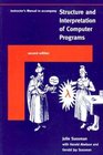 Instructor's Manual t/a Structure and Interpretation of Computer Programs  2nd Edition