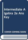Intermediate Algebra 2e Ans Key