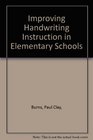 Improving Handwriting Instruction in Elementary Schools