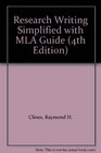 Research Writing Simplified with MLA Guide