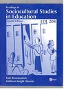 Readings in Sociocultural Studies in Education Edl 204