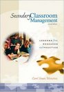 Secondary Classroom Management Lessons from Research and Practice