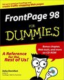 FrontPage 98 for Dummies