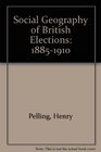 Social Geography of British Elections 18851910