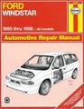 Ford Windstar Automotive Repair Manual Models Covered  All Ford Windstar Models 1995 Through 1998
