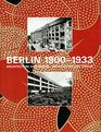 Berlin 1900 1933 Architecture and Design