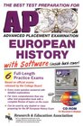 AP European History w/ CDROM  The Best Test Prep for the AP Exam