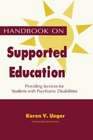 Handbook on Supported Education Providing Services for Students with Psychiatric