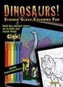 Dinosaurs Stained Glass Coloring Fun