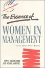 The Essence of Women in Management
