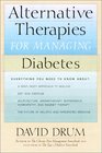 Alternative Therapies for Managing Diabetes